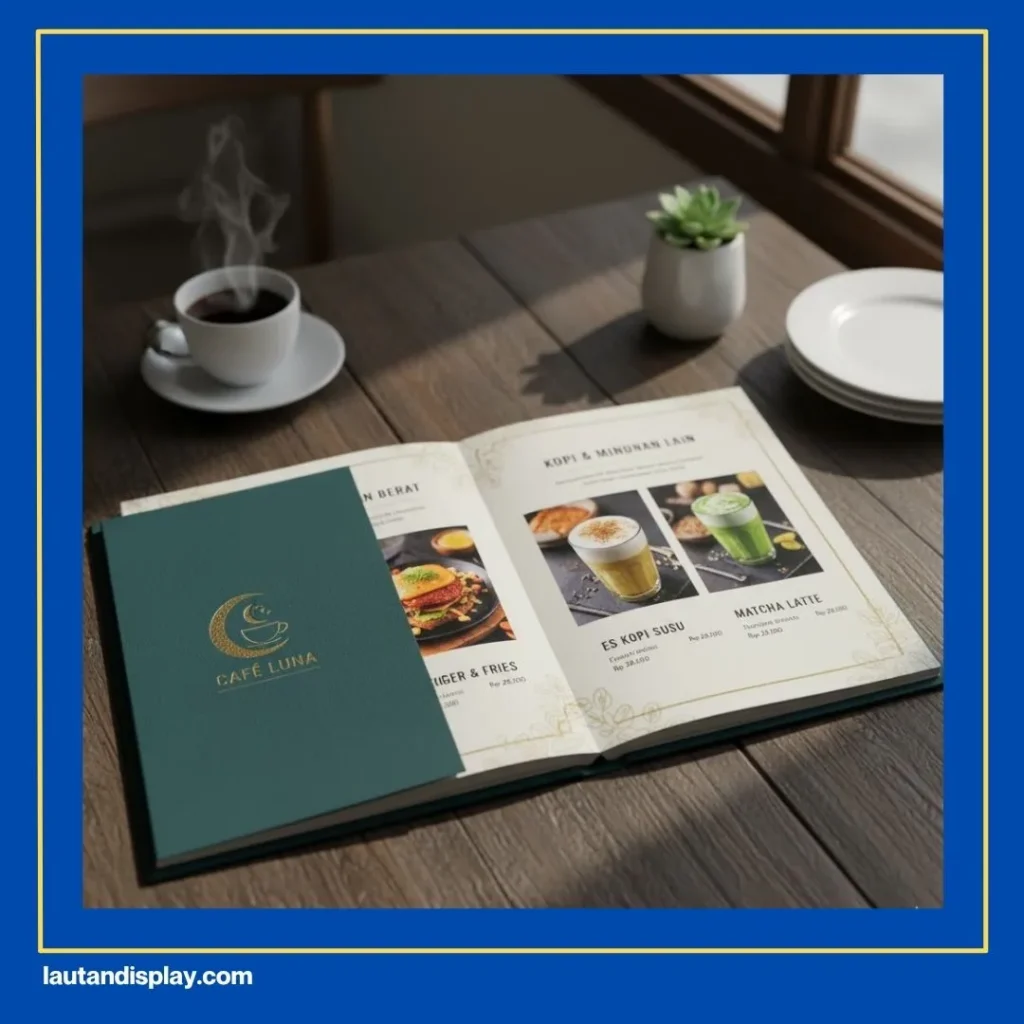 Jasa Cetak Menu Makanan