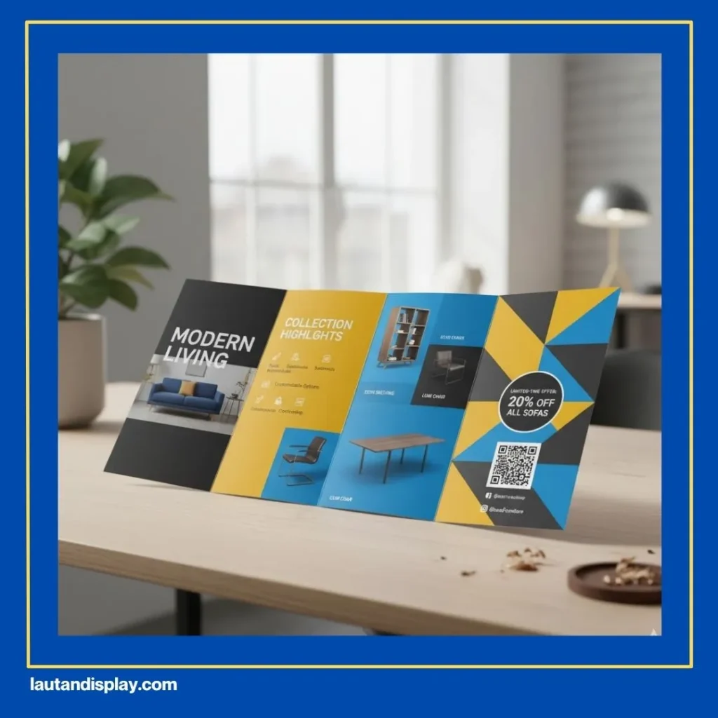 Cetak Brosur Lipat 4