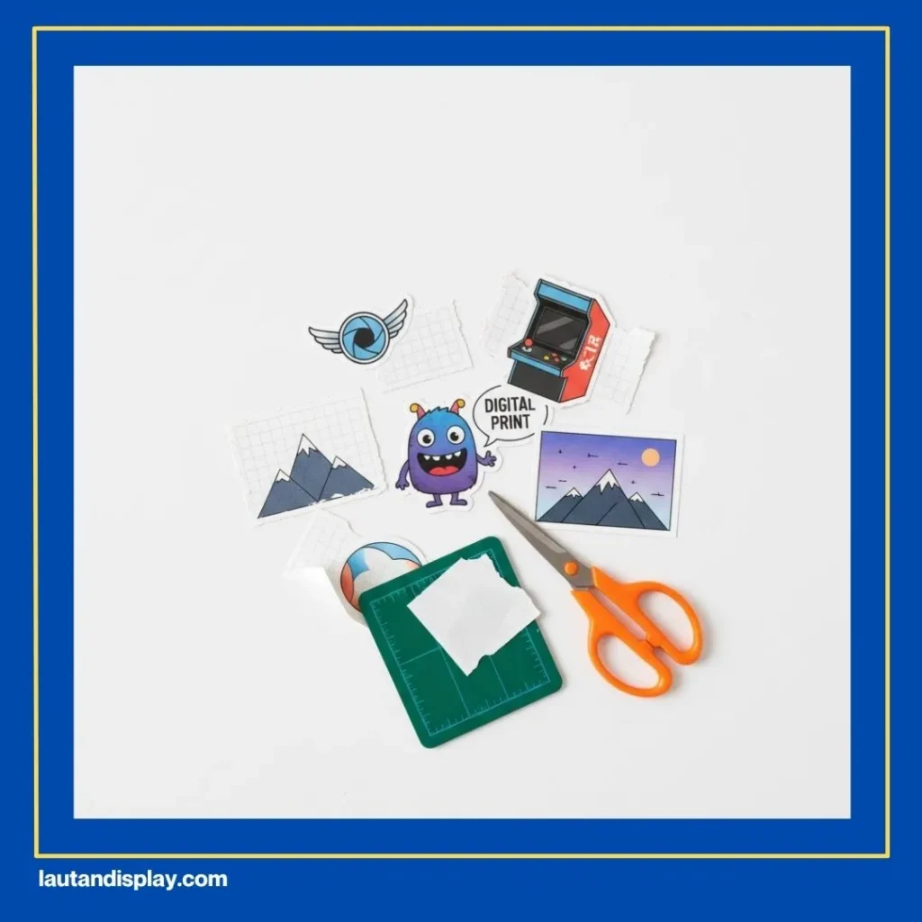 Cutting Sticker Ukuran Kecil