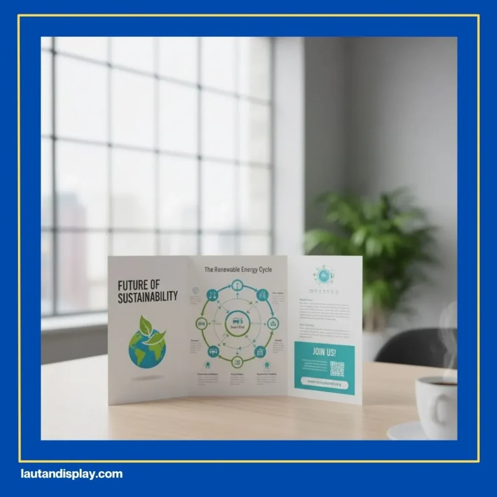 Cetak Brosur Lipat 4