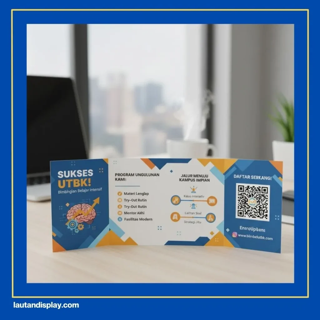 Cetak Brosur Lipat 4