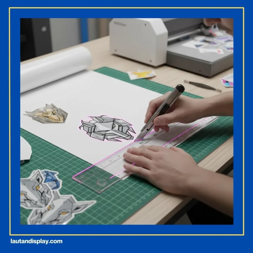 Cutting Sticker Ukuran Kecil