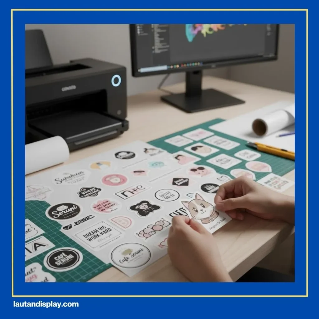 Cetak Stiker Jualan