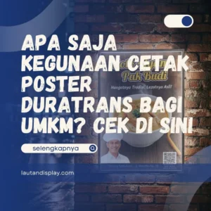 Cetak Poster Duratrans