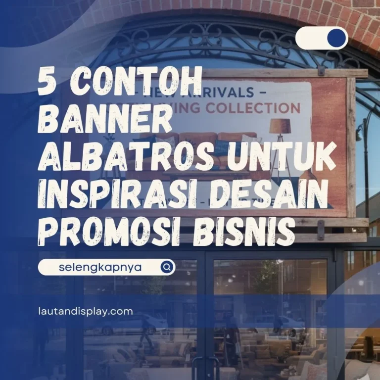 Contoh Banner Albatros