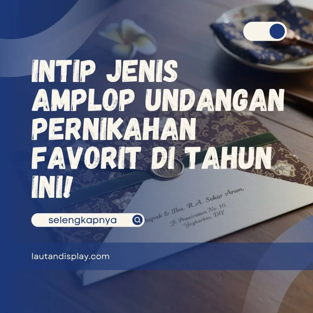 Amplop Undangan Pernikahan