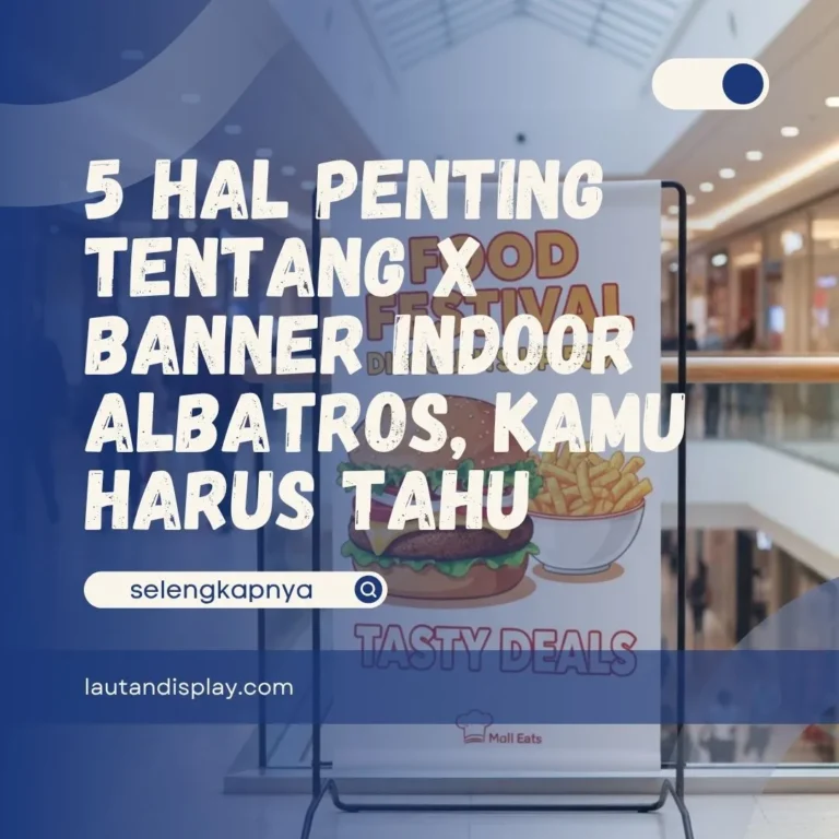 X Banner Indoor Albatros