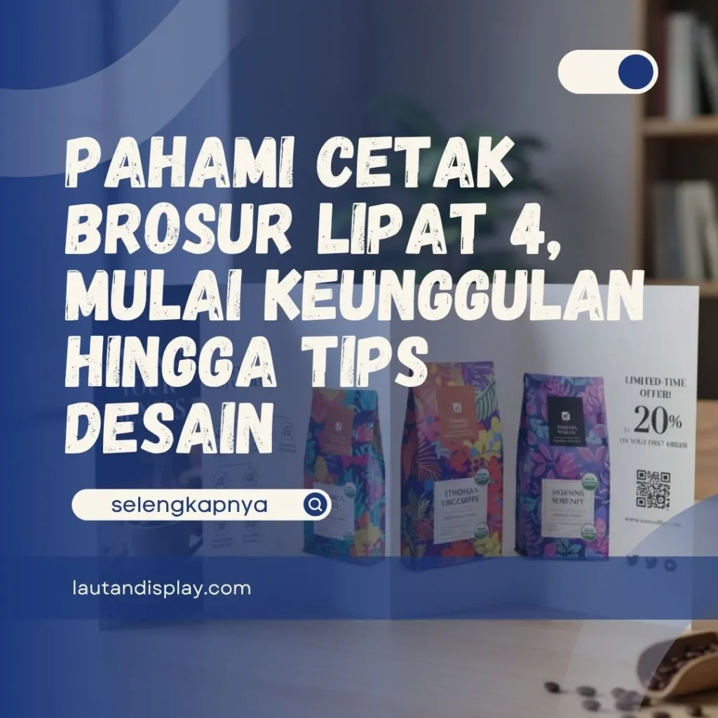 Cetak Brosur Lipat 4