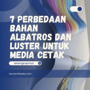 Bahan Albatros dan Luster