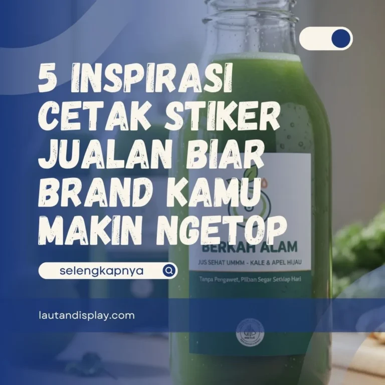 Cetak Stiker Jualan
