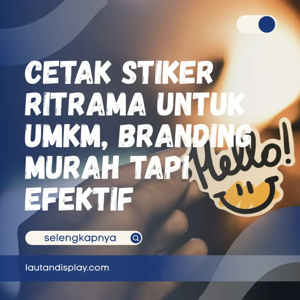 cetak stiker Ritrama