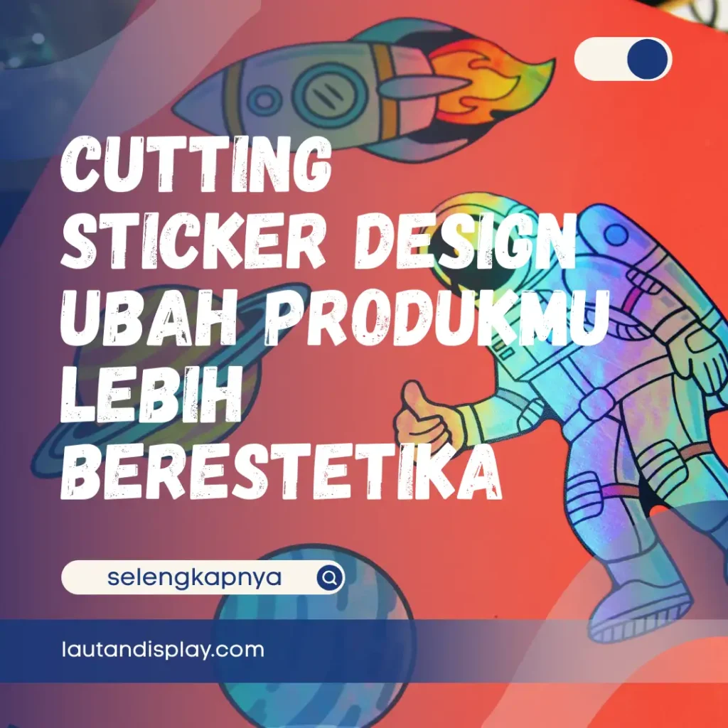 Ilustrasi cutting sticker design