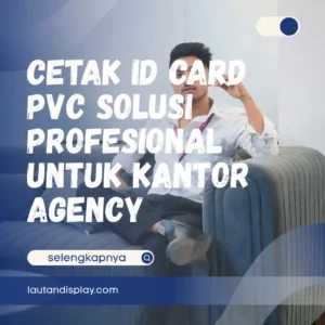 Ilustrasi cetak ID card PVC