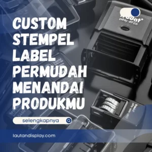 Ilustrasi custom stempel label