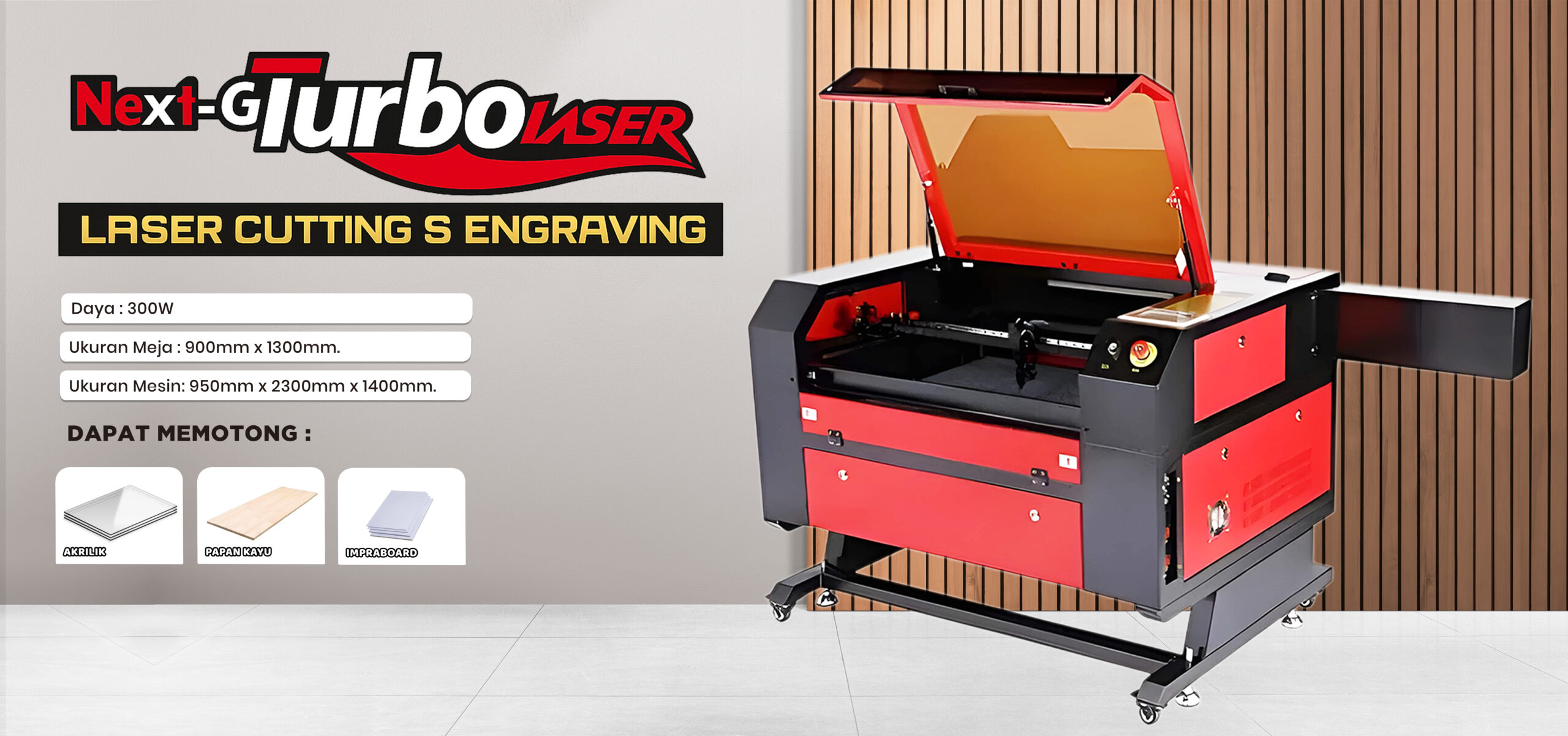 Mesin Laser Cutting Akrilik