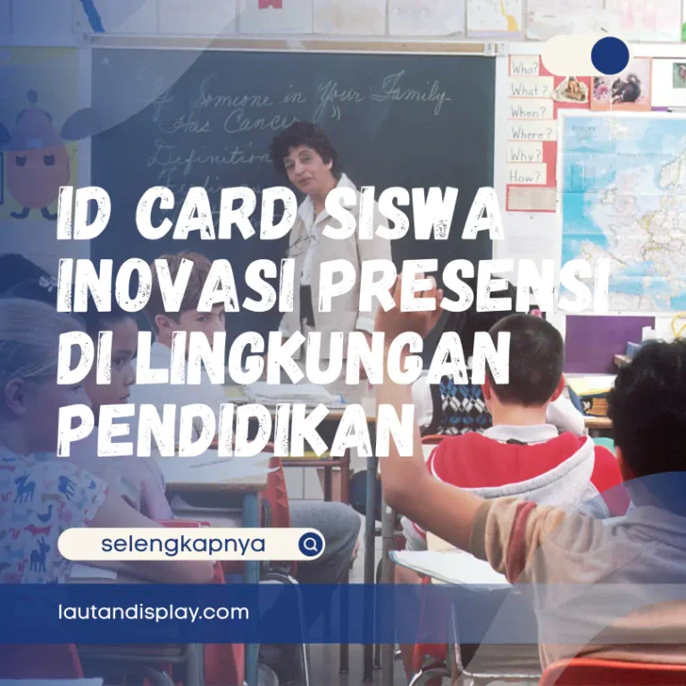 Ilustrasi ID card siswa