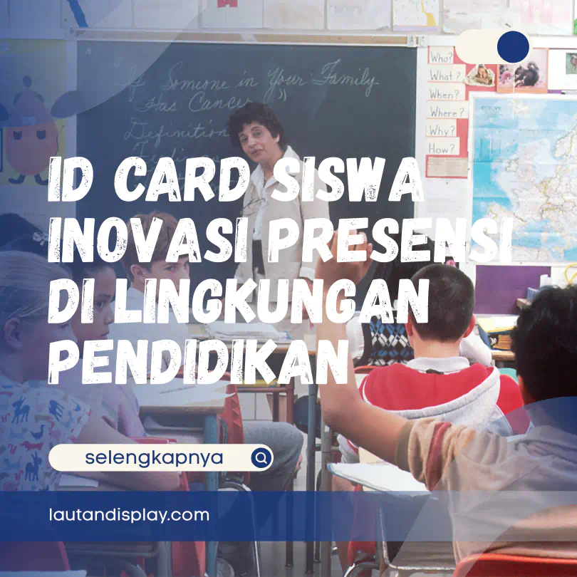 Ilustrasi ID card siswa