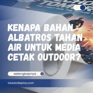 Ilustrasi bahan albatros tahan air