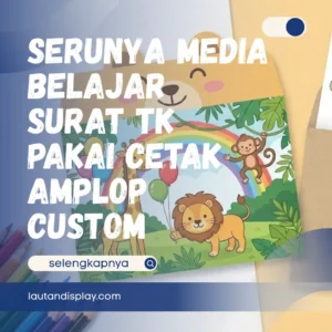 Ilustrasi cetak amplop custom