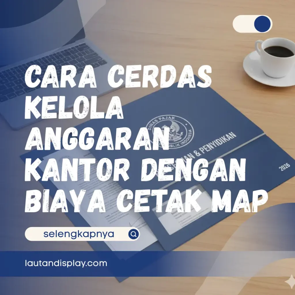 Ilustrasi biaya cetak map