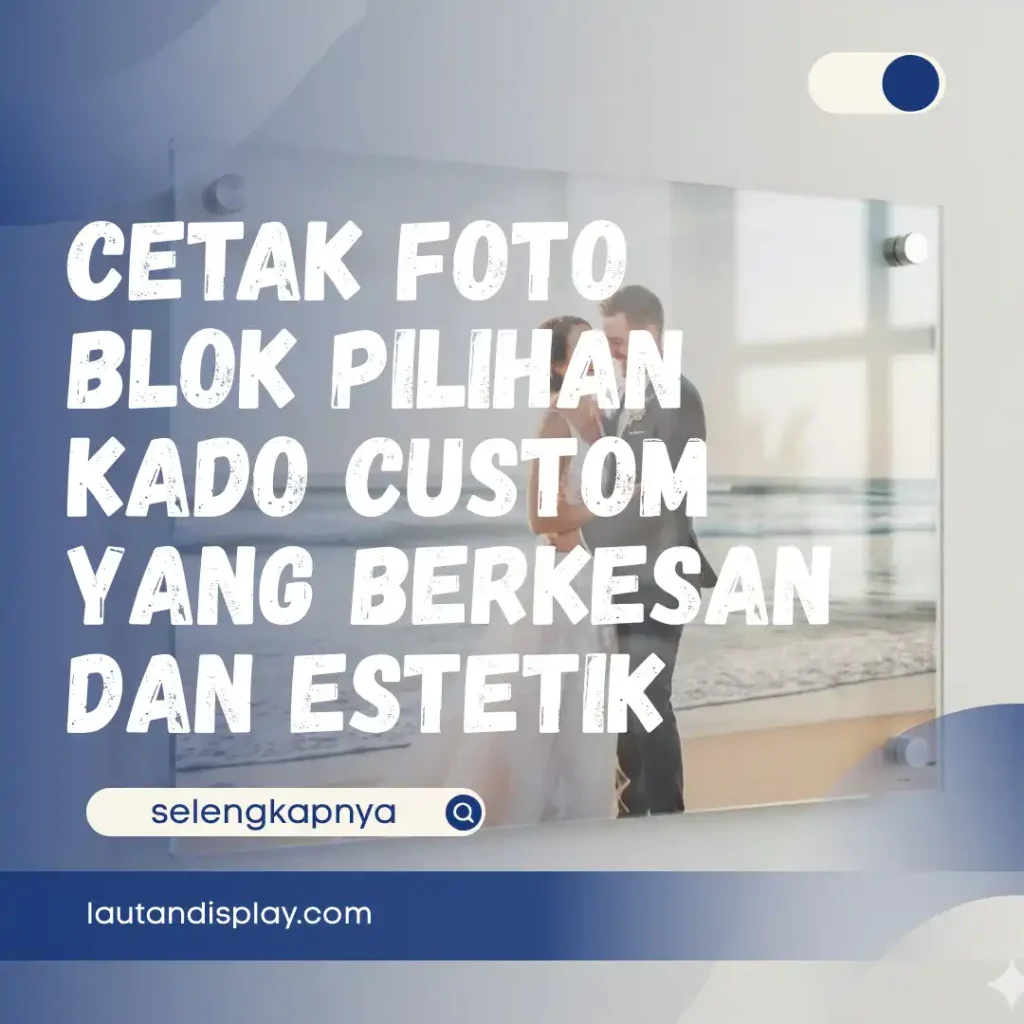 Ilustrasi cetak foto blok