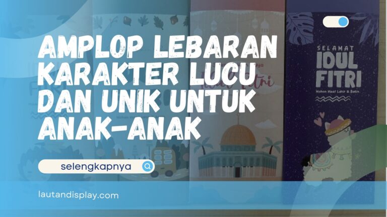 Amplop Lebaran Karakter