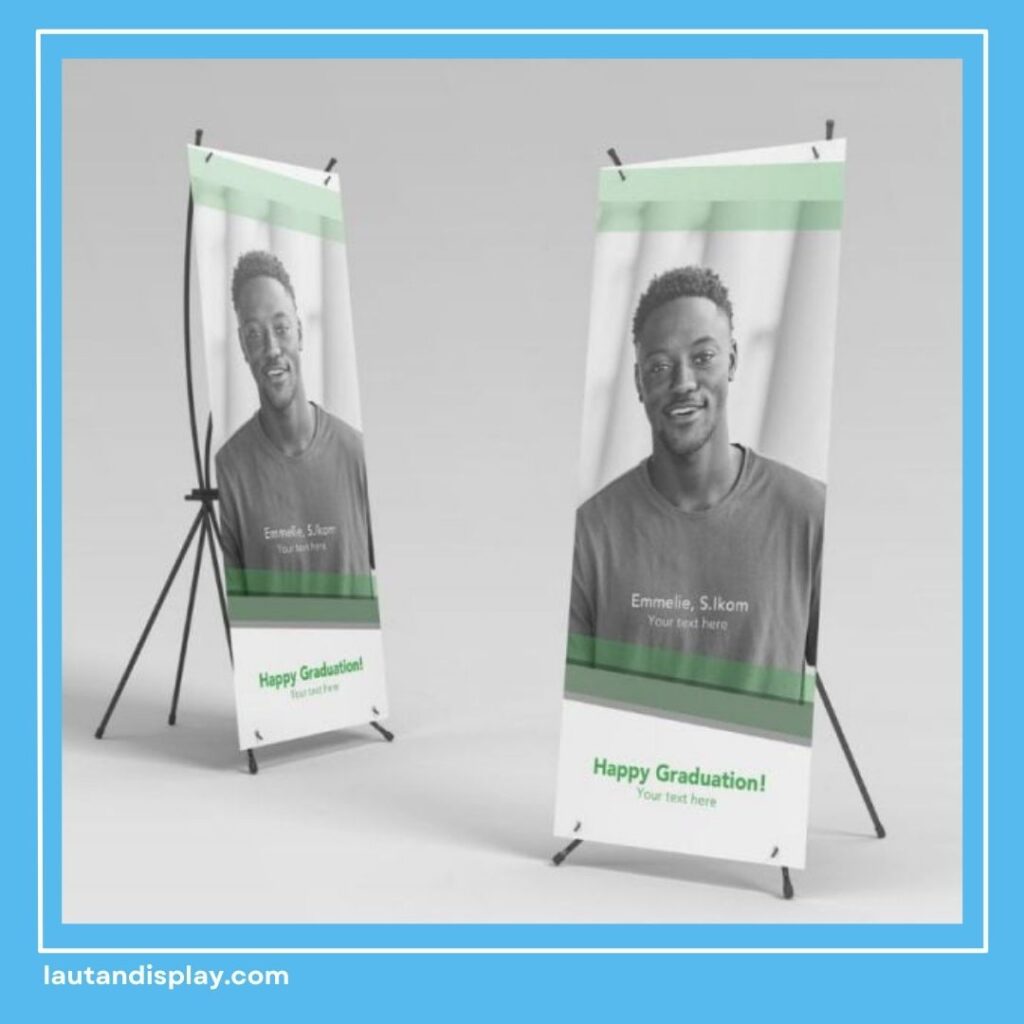 Cara Desain Banner Wisuda