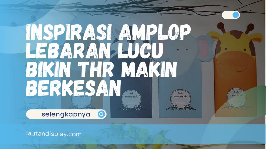 Inspirasi Amplop Lebaran Lucu