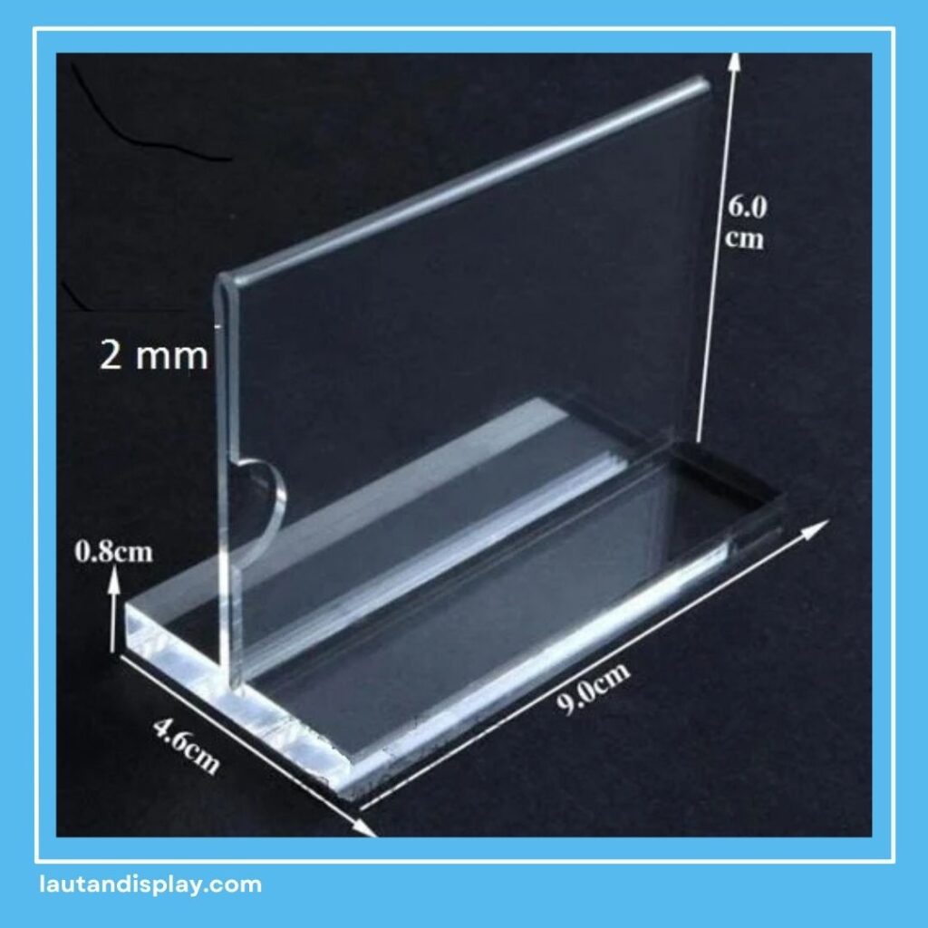 Fungsi Akrilik Tent Card