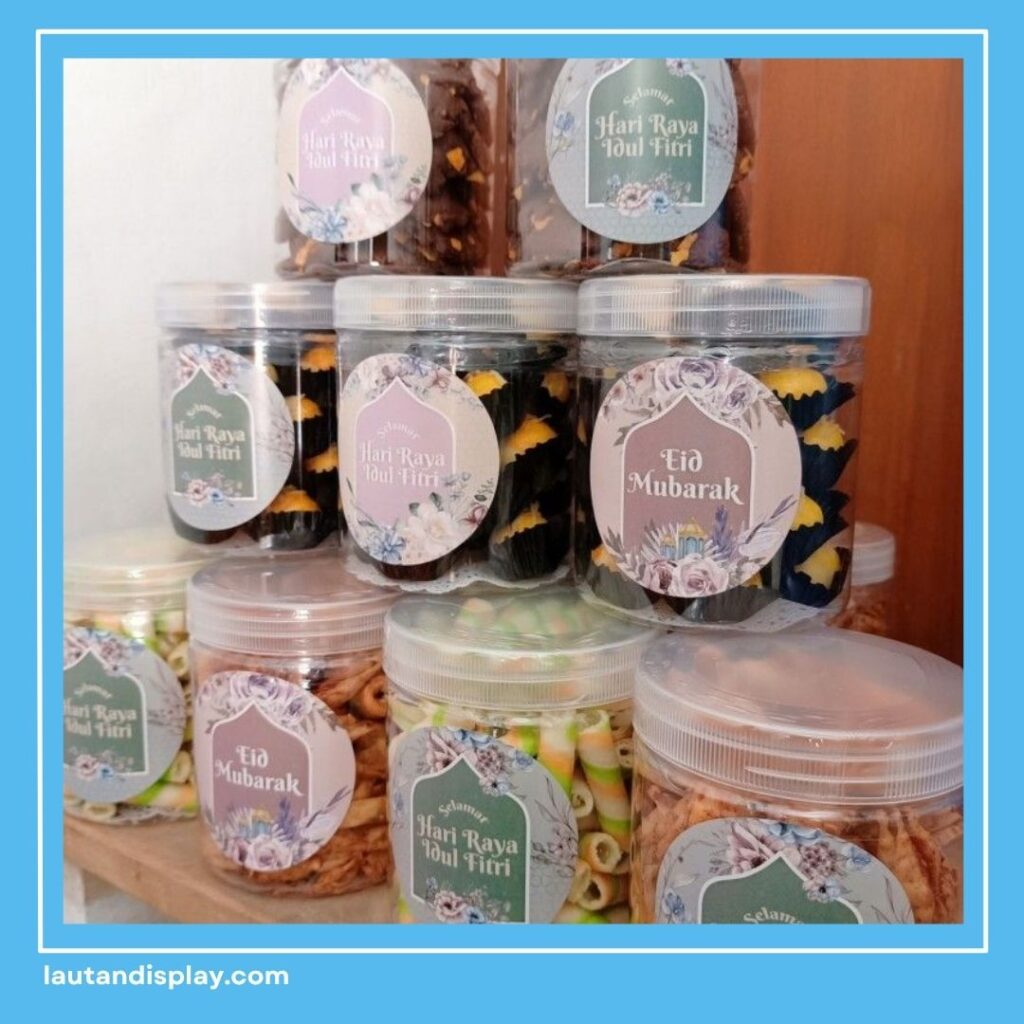 Desain Stiker Kue Kering