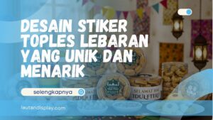 Desain Stiker Toples Lebaran