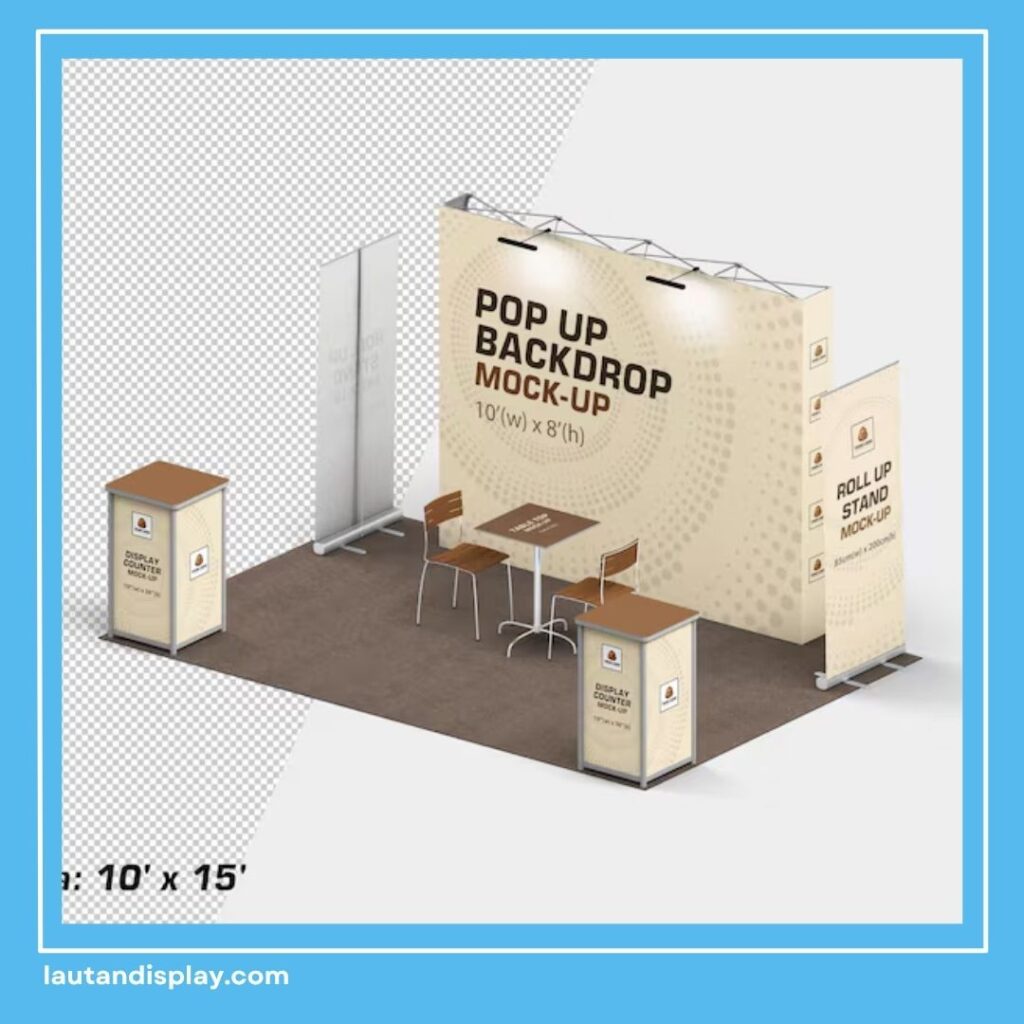 Inspirasi Desain Pop Up Booth