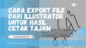 Cara Export File dari Illustrator