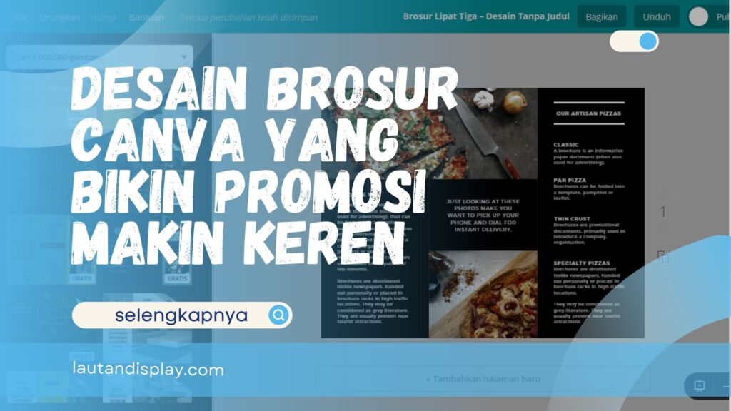 Desain Brosur Canva
