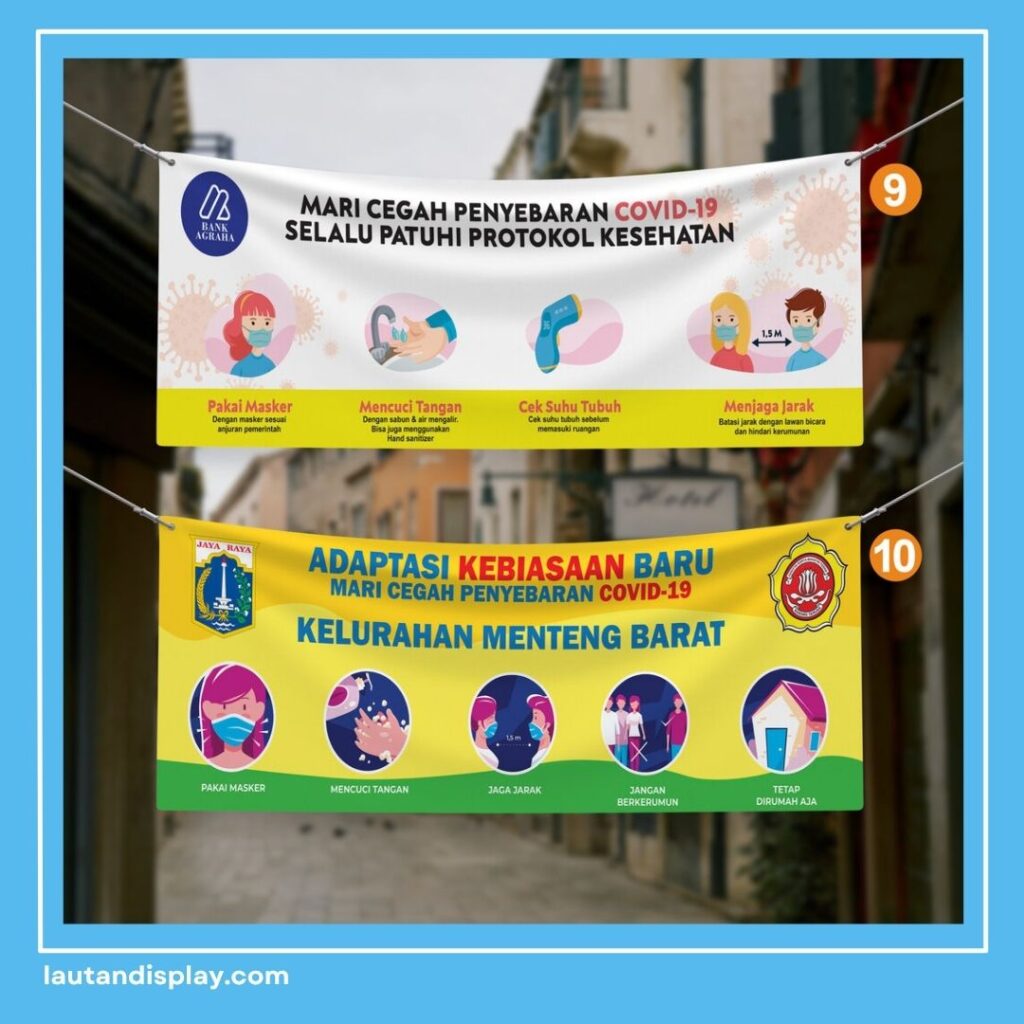 Perbedaan Banner dan Spanduk