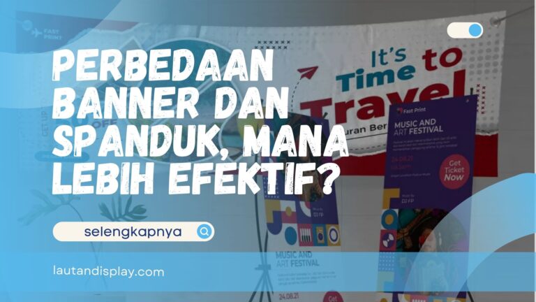 Perbedaan Banner dan Spanduk