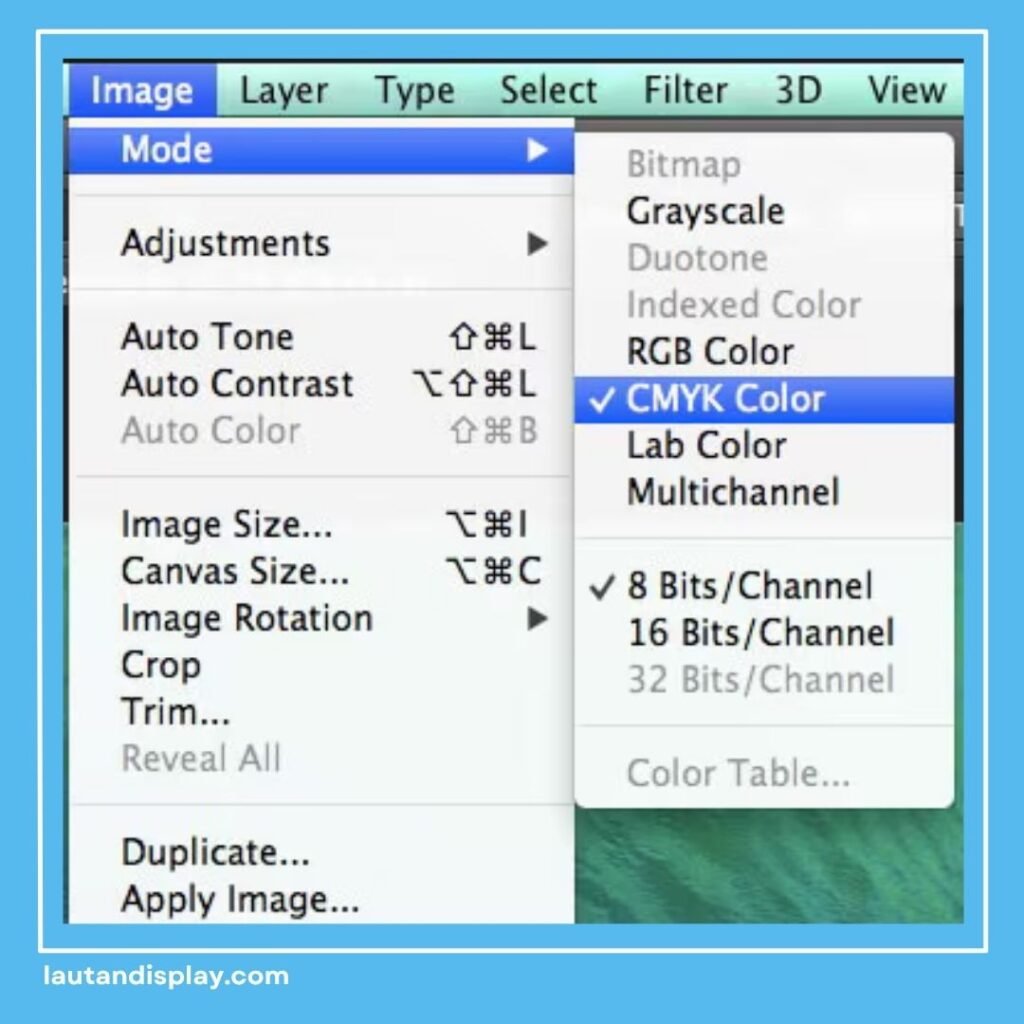 Cara Convert RGB ke CMYK di Photoshop