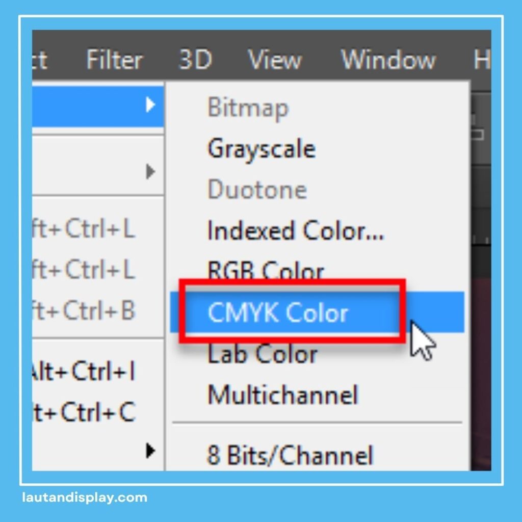 Cara Convert RGB ke CMYK di Photoshop
