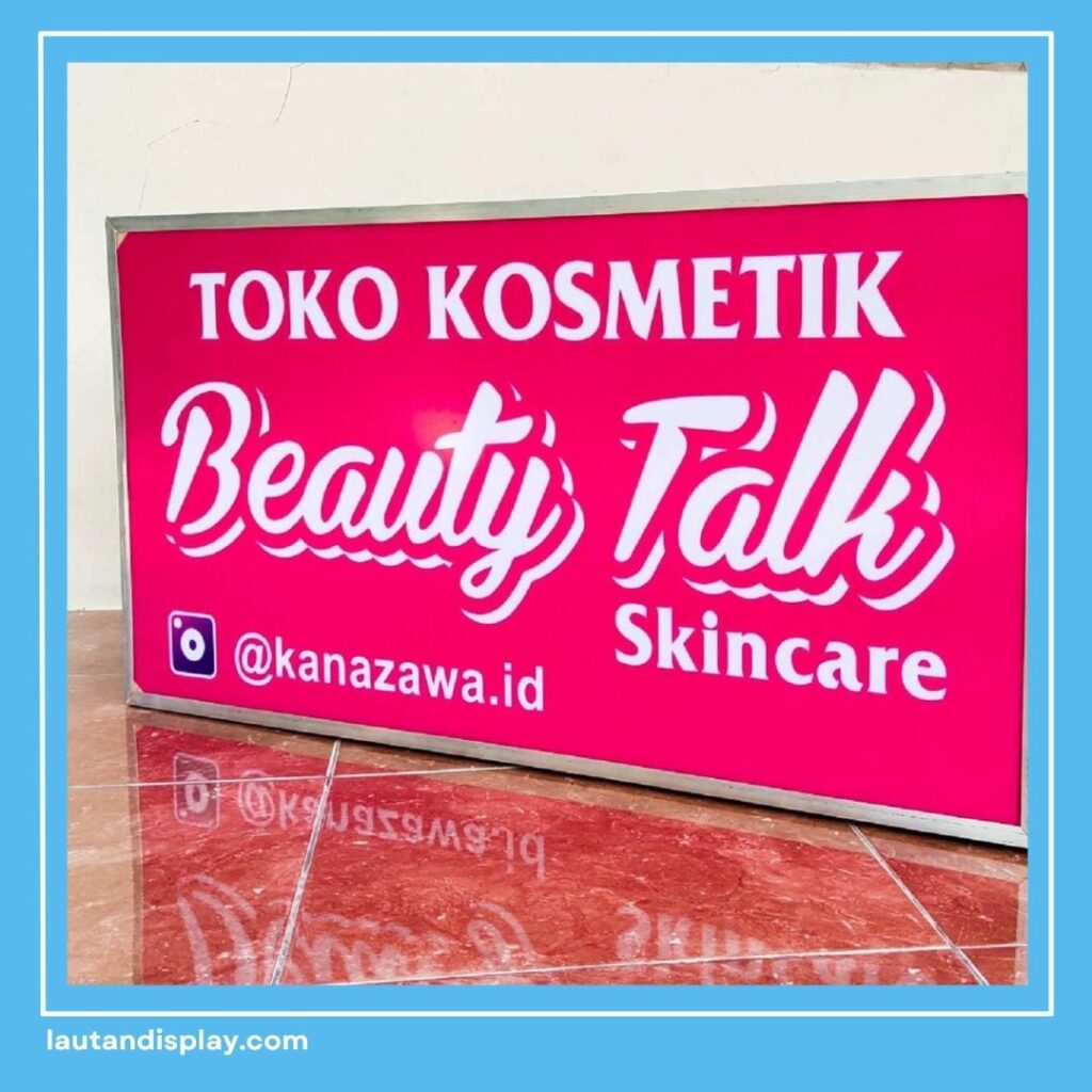 Cara Memilih Neon Box untuk Toko
