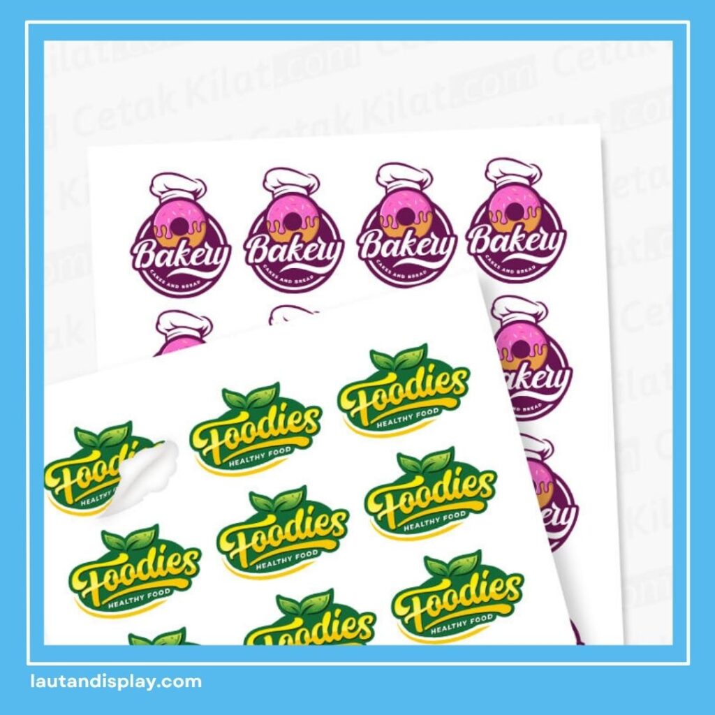Cara Pesan Stiker Custom Online