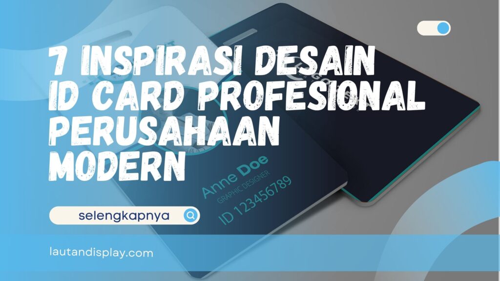 Desain ID Card Profesional Perusahaan