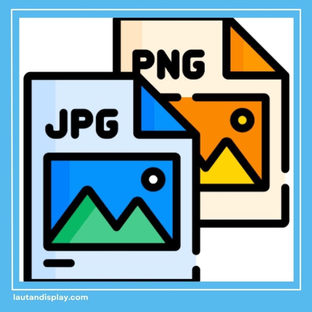 Jenis format file PDF, JPG, PNG, dan ZIP untuk kompres file