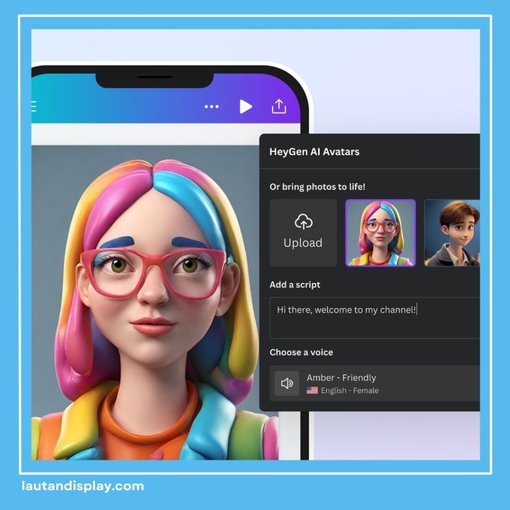 Canva AI di HP