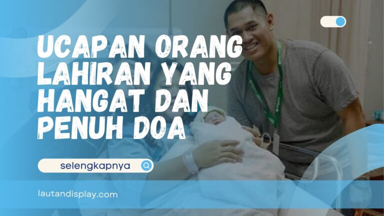 Ucapan Orang Lahiran