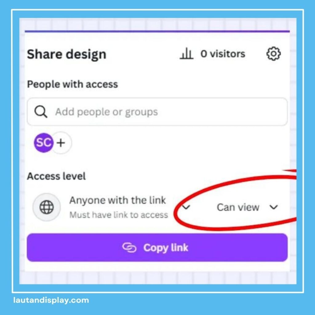 Cara Agar Canva Bisa Diedit Bersama