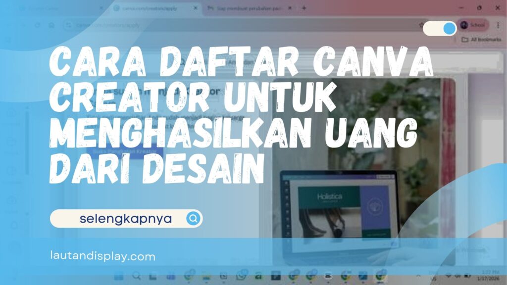 Cara Daftar Canva Creator