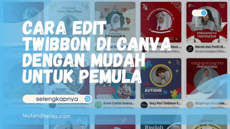 Cara Edit Twibbon di Canva