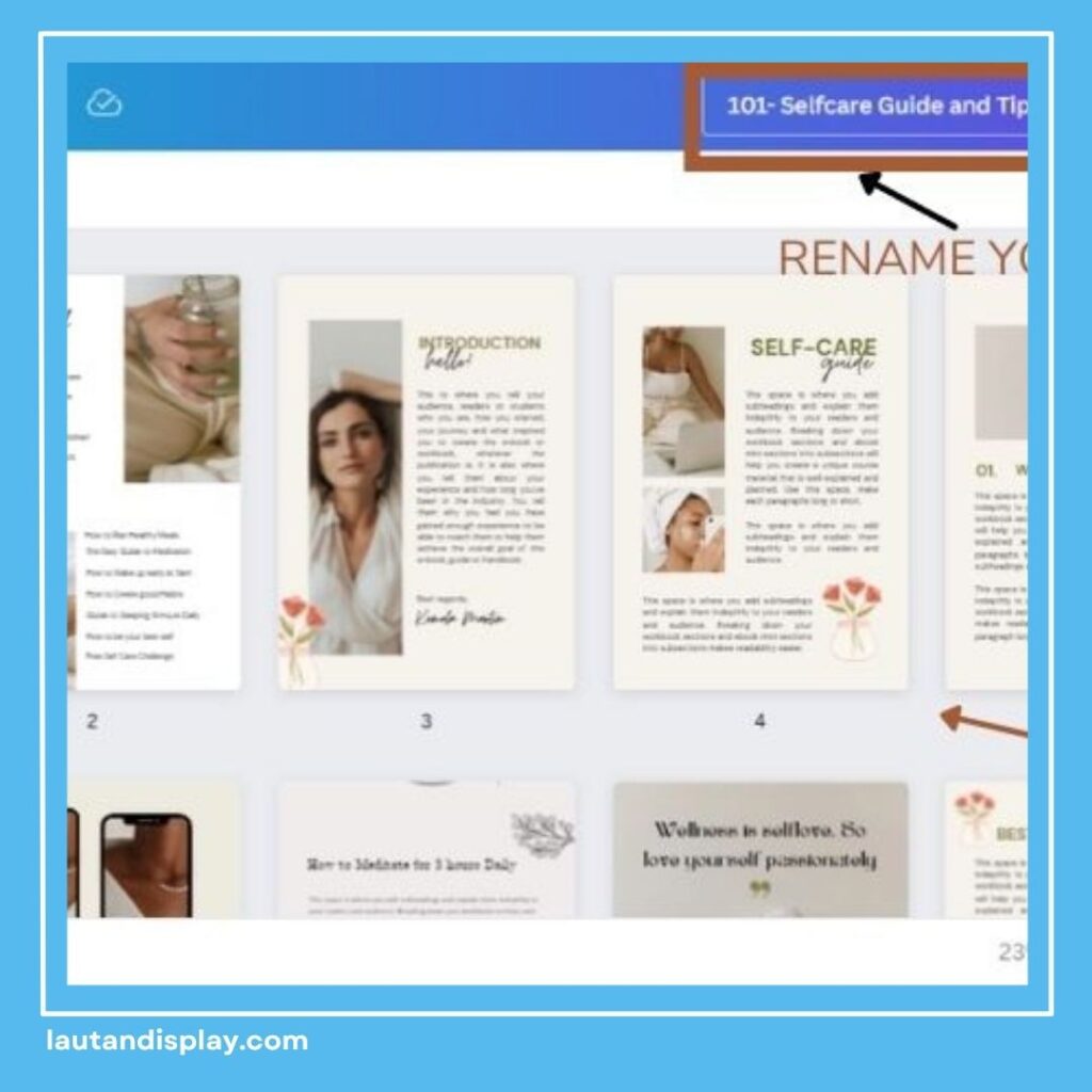 Cara Membuat Ebook di Canva