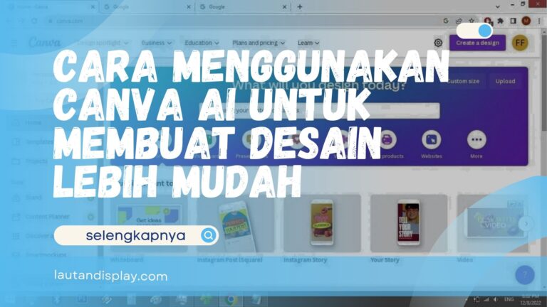 Cara Menggunakan Canva AI