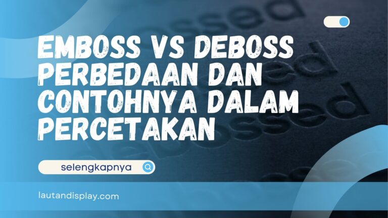 Emboss vs Deboss